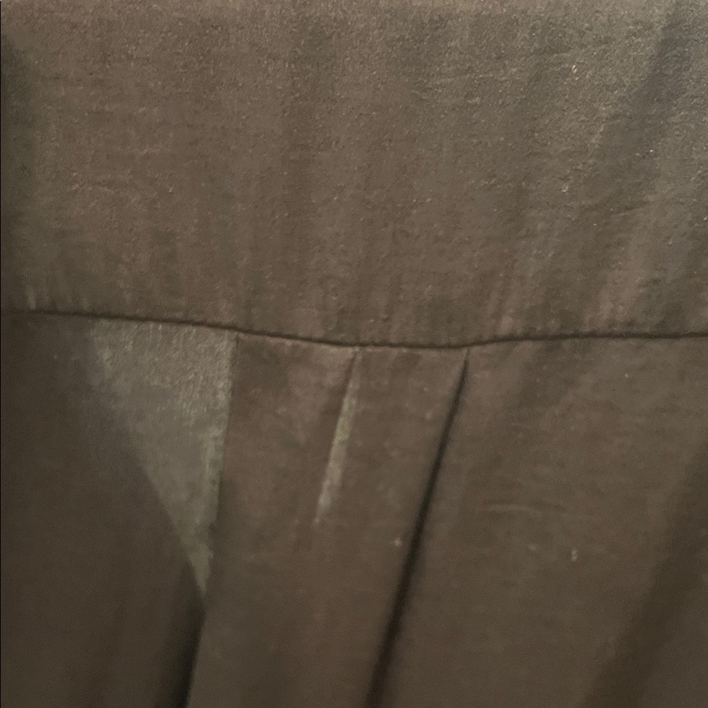 Vince Deep Black Button-Front Drawstring Tunic Lo… - image 7